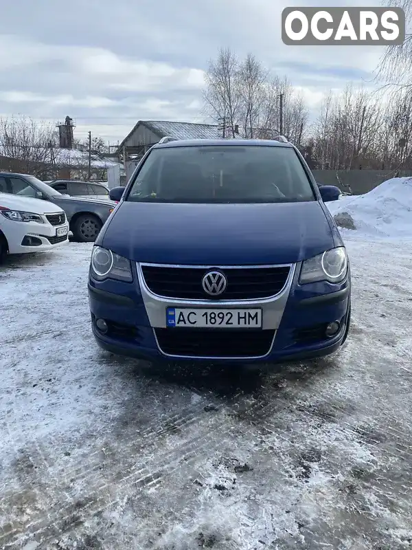 Мінівен Volkswagen Touran 2008 1.97 л. Ручна / Механіка обл. Волинська, Іваничі - Фото 1/15