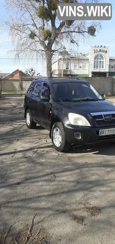 Позашляховик / Кросовер Chery Tiggo 2008 2 л. Ручна / Механіка обл. Полтавська, Лубни - Фото 1/6