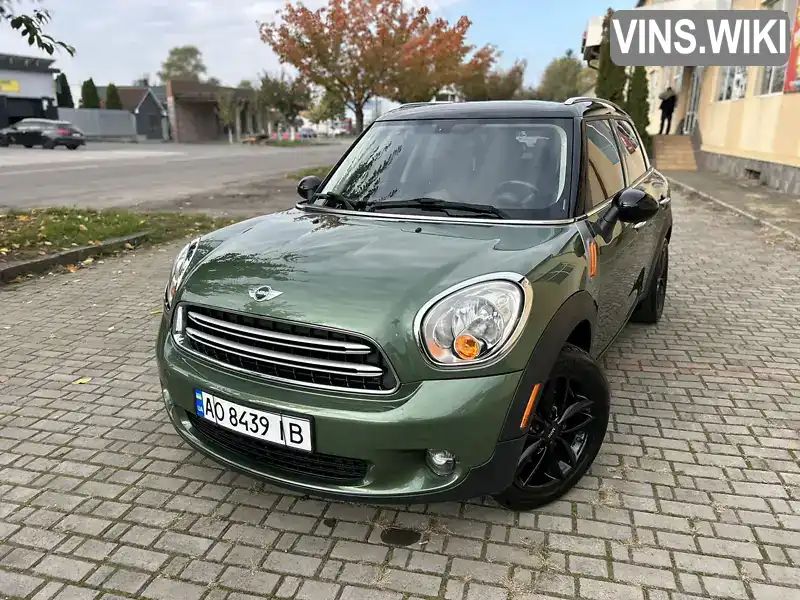 Позашляховик / Кросовер MINI Countryman 2016 1.6 л. Автомат обл. Закарпатська, Мукачево - Фото 1/12