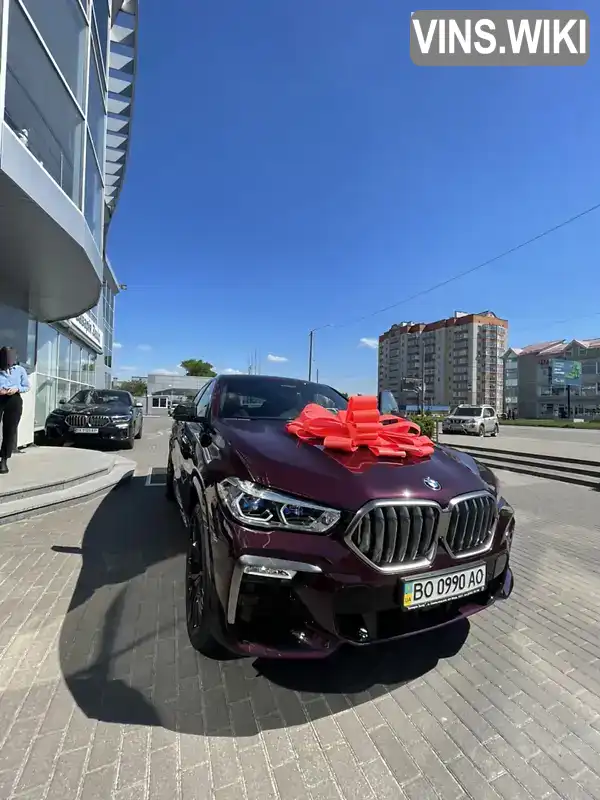 WBACY810X09G07618 BMW X6 2021 Внедорожник / Кроссовер 4.4 л. Фото 2