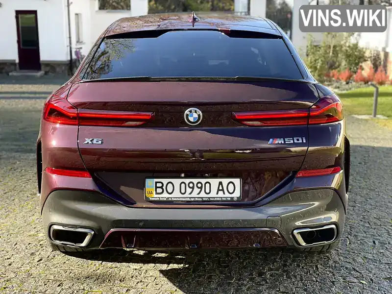 WBACY810X09G07618 BMW X6 2021 Внедорожник / Кроссовер 4.4 л. Фото 8