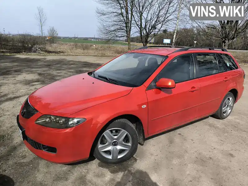 Универсал Mazda 6 2006 2 л. Ручная / Механика обл. Сумская, Сумы - Фото 1/5