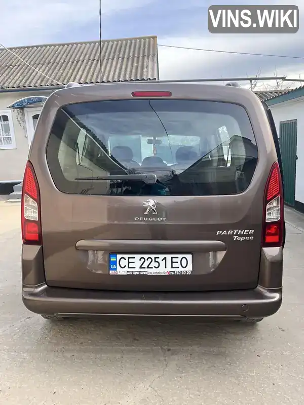 VF37N9HP0EJ599402 Peugeot Partner 2014 Мінівен 1.6 л. Фото 4