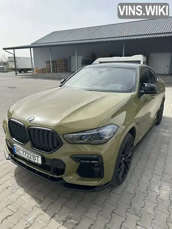 WBACY610X09K65413 BMW X6 2021 Внедорожник / Кроссовер 3 л. Фото 5