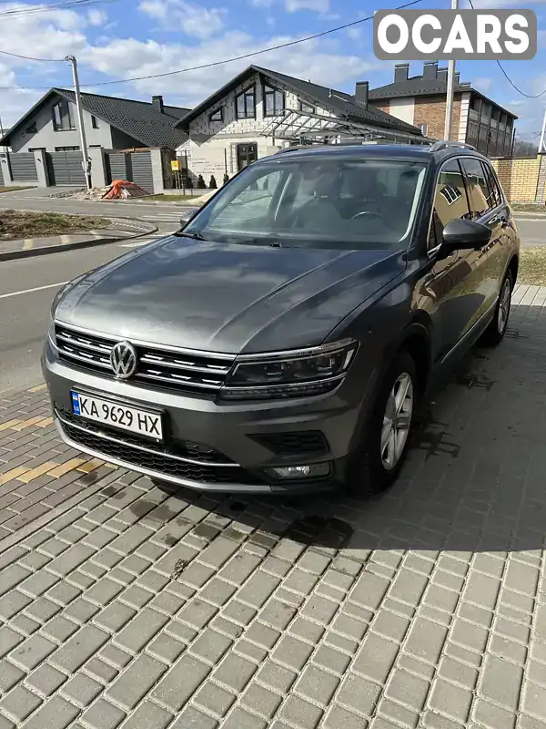 Позашляховик / Кросовер Volkswagen Tiguan 2017 1.97 л. Автомат обл. Київська, Київ - Фото 1/18