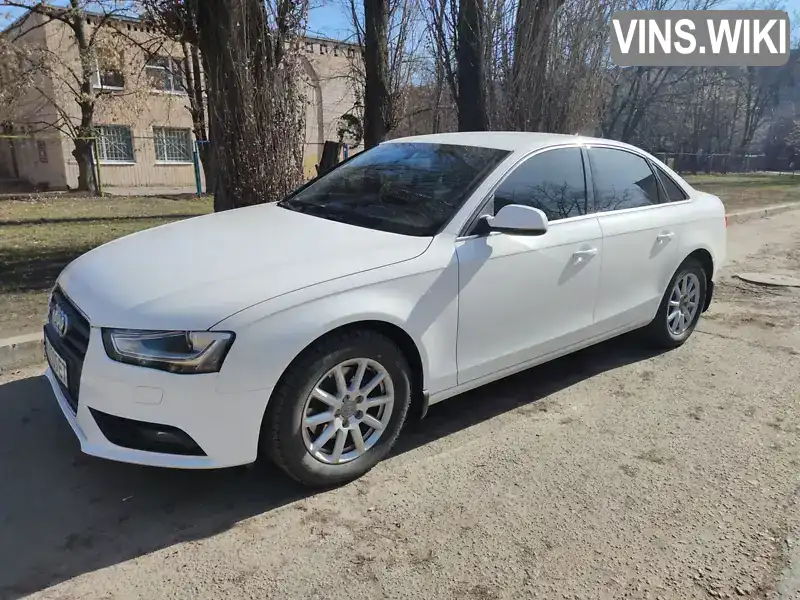 Седан Audi A4 2013 1.8 л. Варіатор обл. Кіровоградська, Кропивницький (Кіровоград) - Фото 1/21