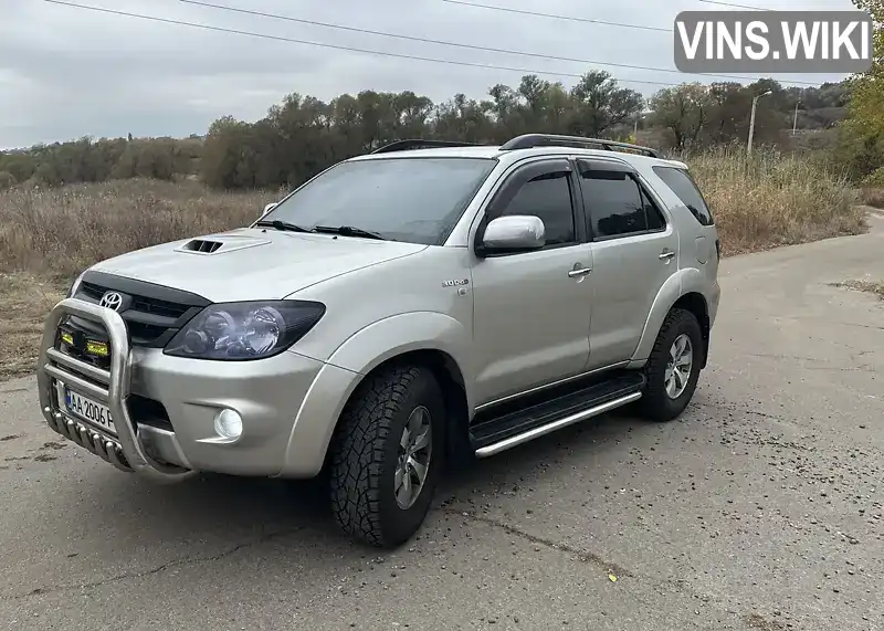 Позашляховик / Кросовер Toyota Fortuner 2007 3 л. Автомат обл. Харківська, Харків - Фото 1/14