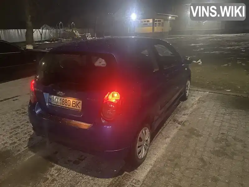 Хетчбек Chevrolet Aveo 2008 1.5 л. Ручна / Механіка обл. Закарпатська, Ужгород - Фото 1/4