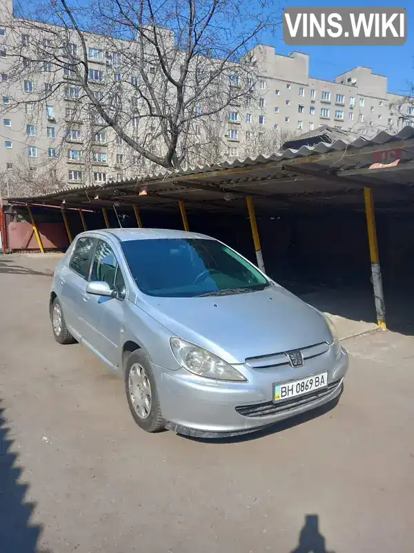 Хэтчбек Peugeot 307 2003 1.6 л. Ручная / Механика обл. Одесская, Одесса - Фото 1/9