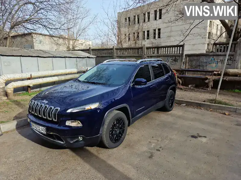 Позашляховик / Кросовер Jeep Cherokee 2014 2.36 л. Автомат обл. Одеська, Одеса - Фото 1/12