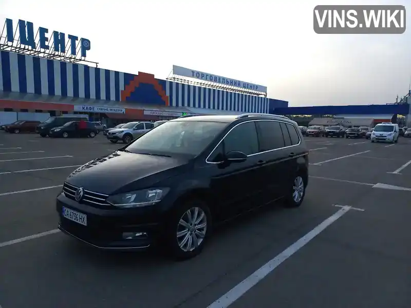 Мікровен Volkswagen Touran 2016 1.6 л. Автомат обл. Черкаська, Черкаси - Фото 1/5