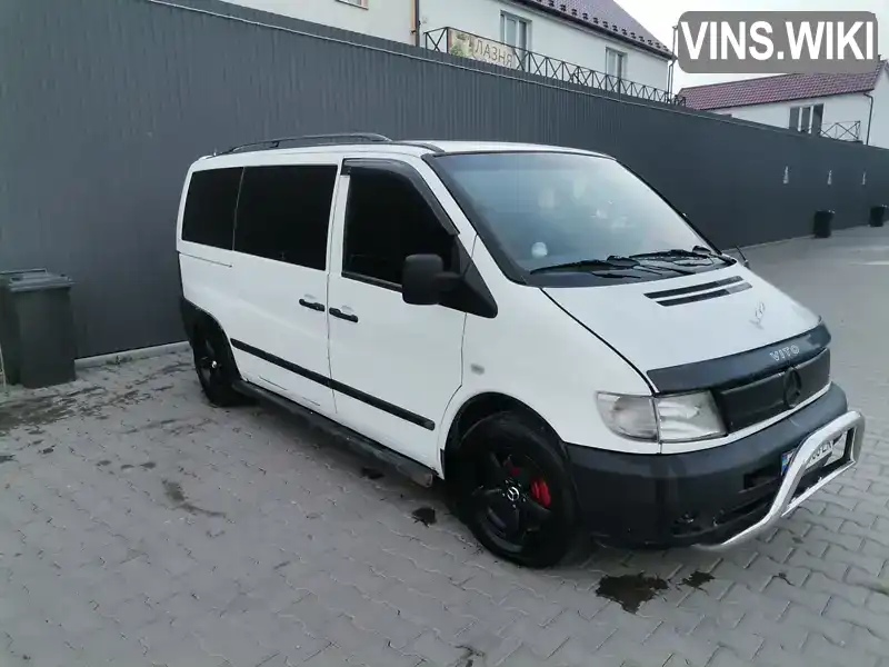 Мінівен Mercedes-Benz Vito 2001 2.15 л. Ручна / Механіка обл. Хмельницька, Кам'янець-Подільський - Фото 1/5