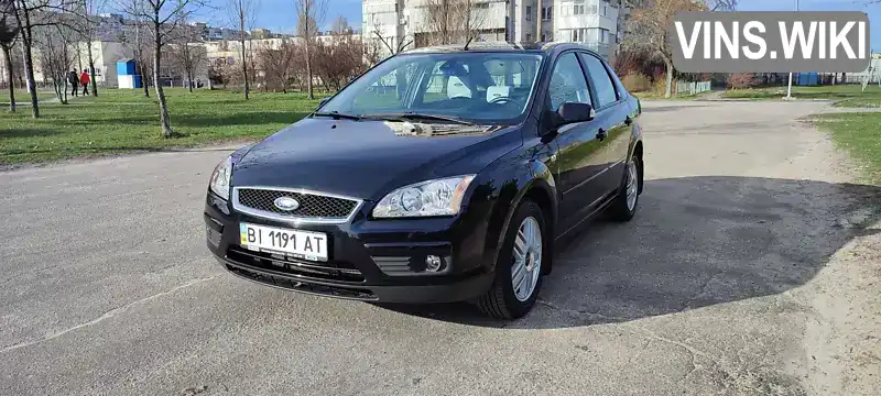 Седан Ford Focus 2007 1.6 л. Ручна / Механіка обл. Полтавська, Горішні Плавні (Комсомольськ) - Фото 1/21