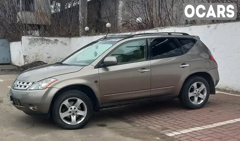 Позашляховик / Кросовер Nissan Murano 2004 3.5 л. Автомат обл. Київська, Вишневе - Фото 1/9