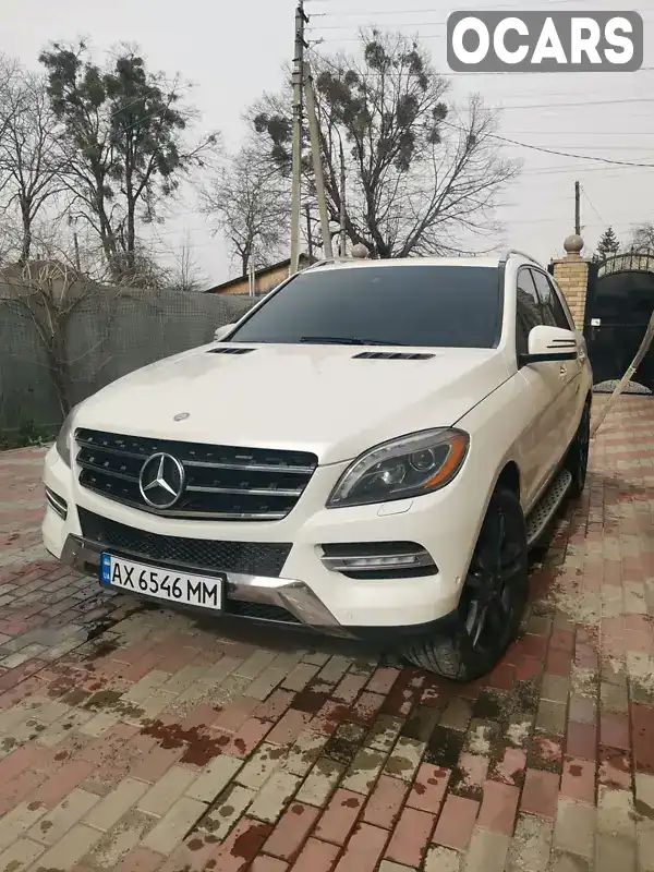 Позашляховик / Кросовер Mercedes-Benz M-Class 2012 3.5 л. Автомат обл. Харківська, Чугуїв - Фото 1/16