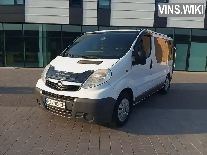 Мінівен Opel Vivaro 2009 2 л. Ручна / Механіка обл. Хмельницька, Теофіполь - Фото 1/13