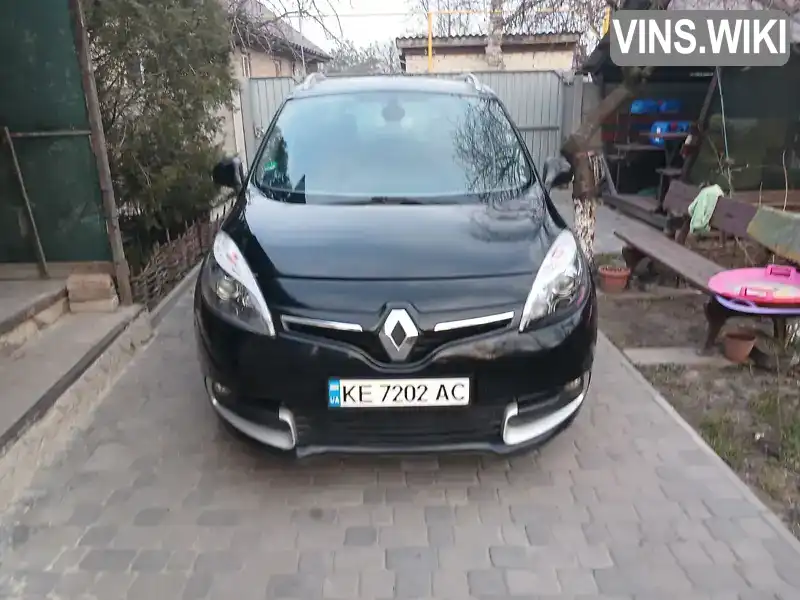 Мінівен Renault Scenic 2014 1.5 л. Ручна / Механіка обл. Дніпропетровська, Павлоград - Фото 1/11