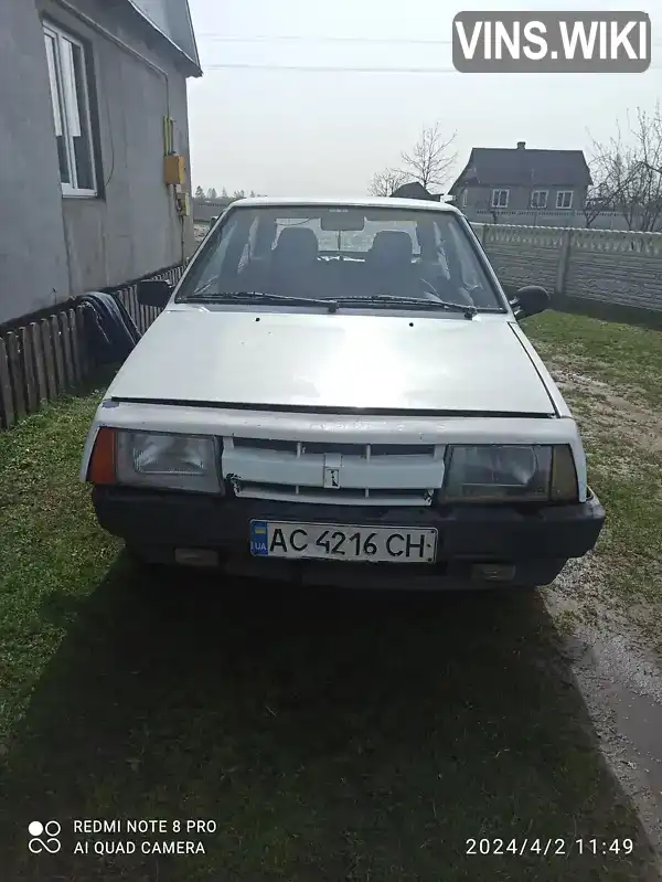 Хетчбек ВАЗ / Lada 2108 1989 1.5 л. Ручна / Механіка обл. Волинська, Любешів - Фото 1/9