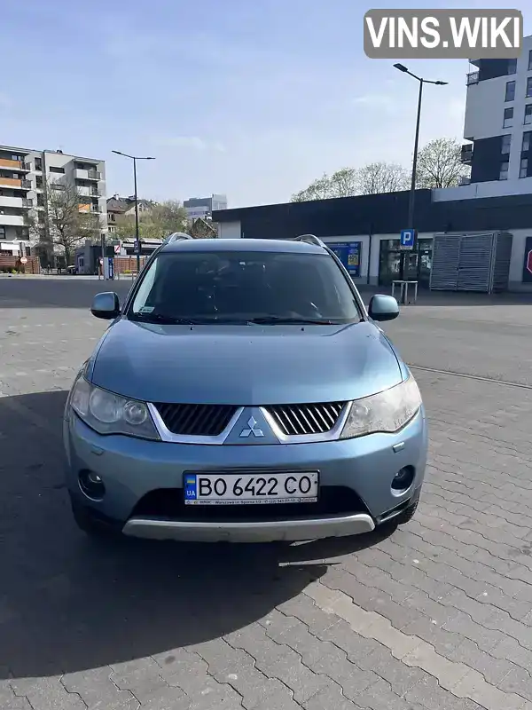 Позашляховик / Кросовер Mitsubishi Outlander 2008 2.18 л. Ручна / Механіка обл. Тернопільська, Кременець - Фото 1/7