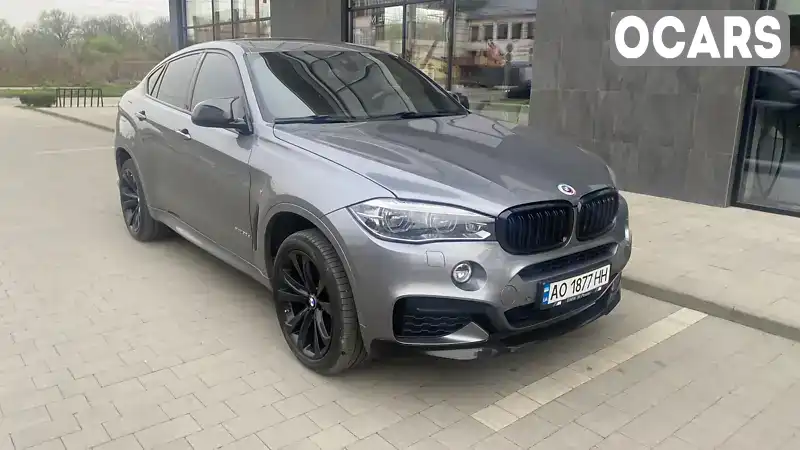 Позашляховик / Кросовер BMW X6 2016 2.99 л. Автомат обл. Закарпатська, Ужгород - Фото 1/21