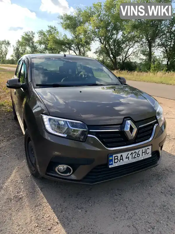 Седан Renault Logan 2019 1.46 л. Ручная / Механика обл. Кировоградская, Новоукраинка - Фото 1/21