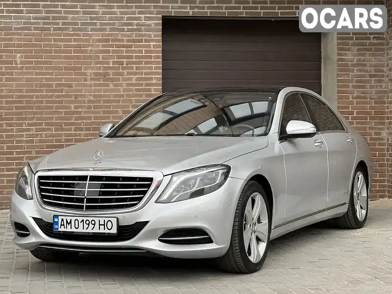 Седан Mercedes-Benz S-Class 2015 3 л. Автомат обл. Житомирська, Бердичів - Фото 1/21