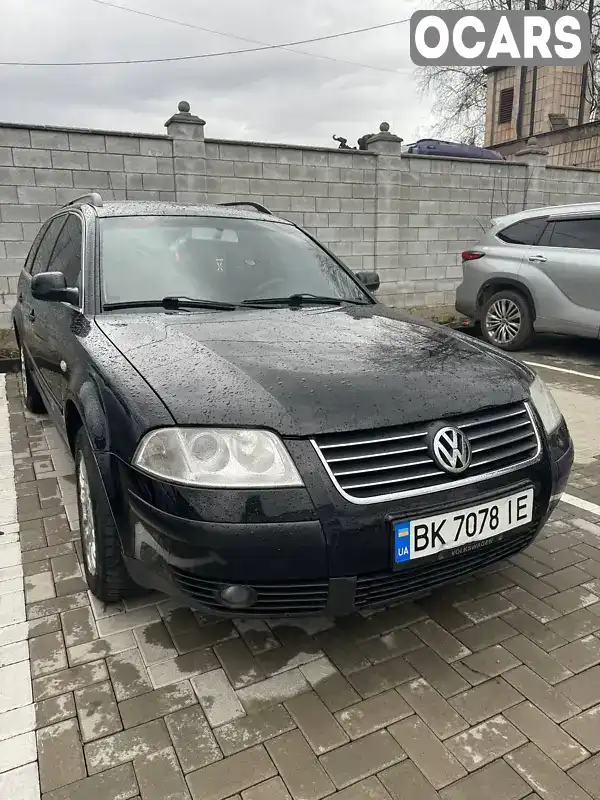 Універсал Volkswagen Passat 2001 1.9 л. Ручна / Механіка обл. Рівненська, Костопіль - Фото 1/13