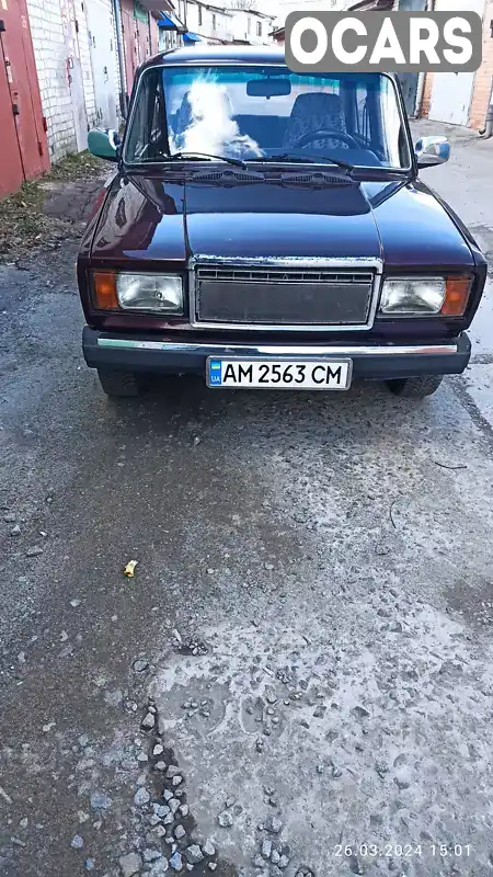 Седан ВАЗ / Lada 2107 2005 1.5 л. Ручная / Механика обл. Житомирская, Житомир - Фото 1/11