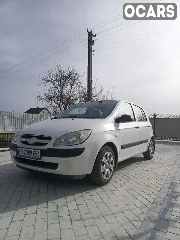 Хетчбек Hyundai Getz 2008 1.09 л. Ручна / Механіка обл. Тернопільська, Тернопіль - Фото 1/9