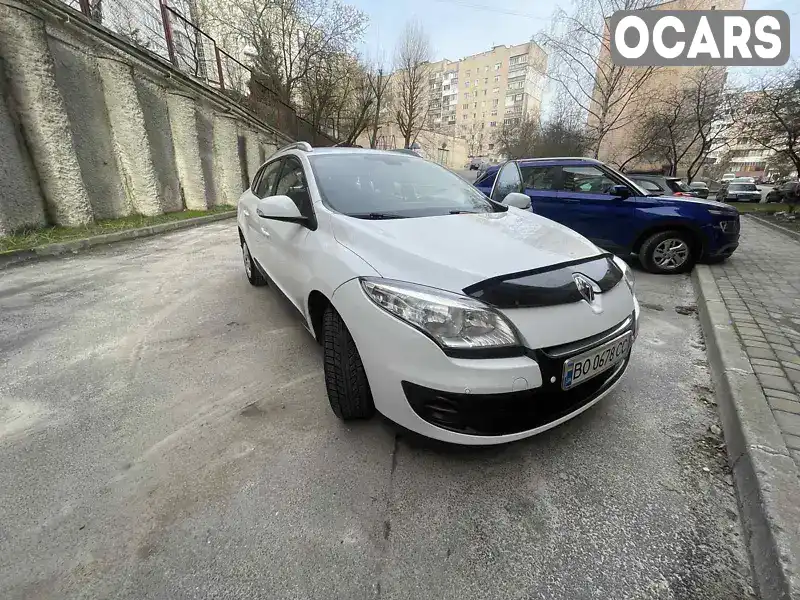 Універсал Renault Megane 2013 1.5 л. Ручна / Механіка обл. Тернопільська, Бучач - Фото 1/21