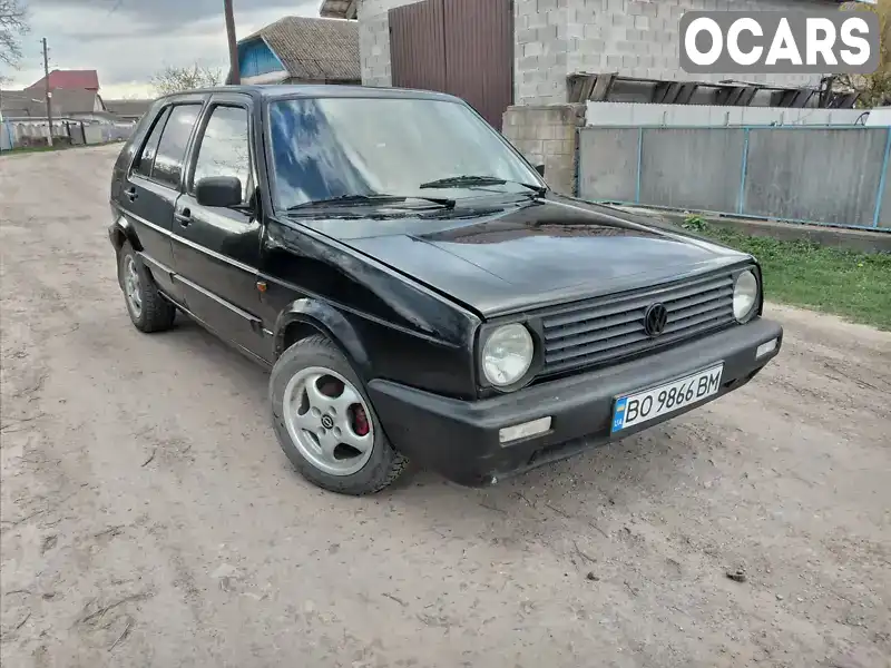 Хетчбек Volkswagen Golf 1989 1.6 л. Ручна / Механіка обл. Тернопільська, Борщів - Фото 1/14