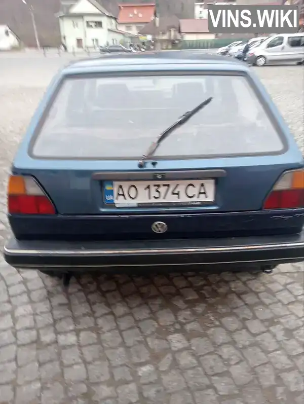 Хэтчбек Volkswagen Golf 1988 1.3 л. Ручная / Механика обл. Ивано-Франковская, Яремче - Фото 1/5