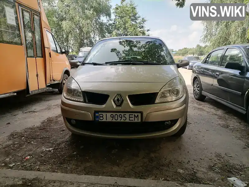 Мінівен Renault Megane Scenic 2007 1.5 л. Ручна / Механіка обл. Полтавська, Полтава - Фото 1/17