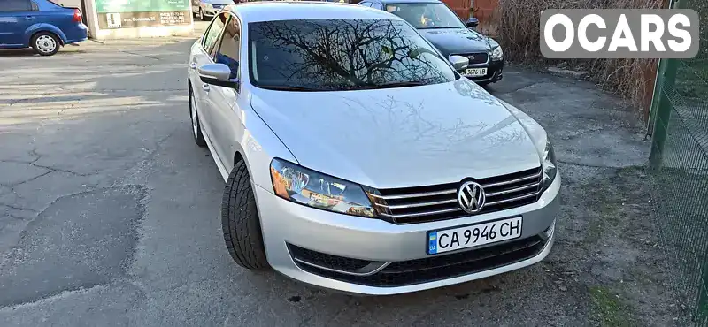 Седан Volkswagen Passat 2012 2.5 л. Автомат обл. Черкасская, Черкассы - Фото 1/7