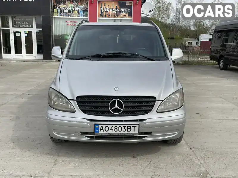 Мінівен Mercedes-Benz Vito 2004 2.15 л. Ручна / Механіка обл. Закарпатська, Тячів - Фото 1/21