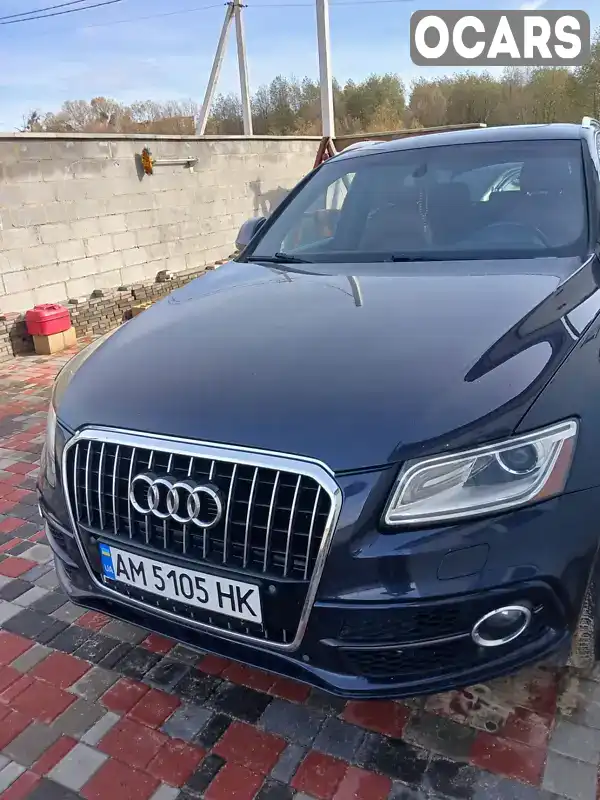 Позашляховик / Кросовер Audi Q5 2014 3 л. Автомат обл. Житомирська, Житомир - Фото 1/11