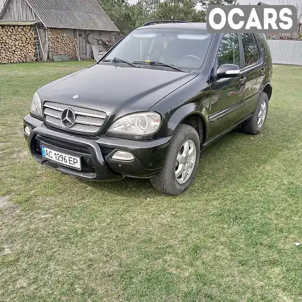 Позашляховик / Кросовер Mercedes-Benz M-Class 2004 2.69 л. Автомат обл. Волинська, Ратне - Фото 1/9