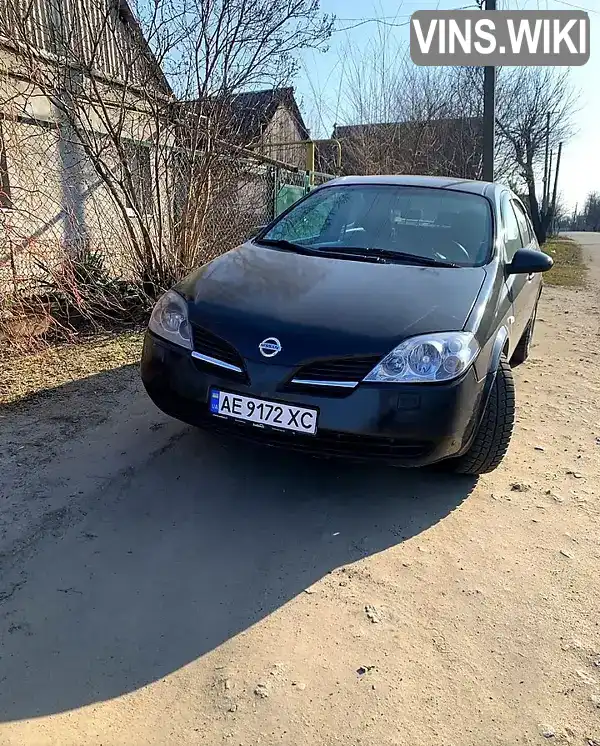 Седан Nissan Primera 2002 1.8 л. Ручная / Механика обл. Днепропетровская, Днепр (Днепропетровск) - Фото 1/11