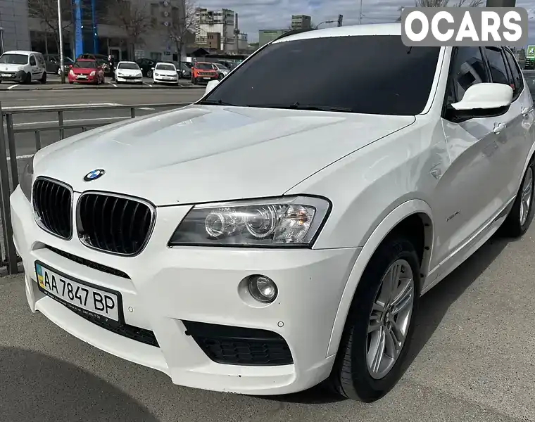 Позашляховик / Кросовер BMW X3 2013 2 л. Автомат обл. Київська, Київ - Фото 1/11