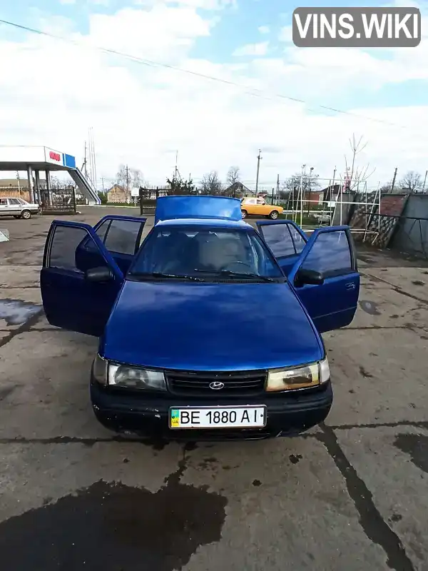 Седан Hyundai Pony 1994 1.47 л. обл. Одеська, Кілія - Фото 1/10