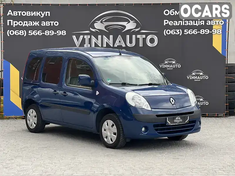 Мінівен Renault Kangoo 2009 1.6 л. Ручна / Механіка обл. Вінницька, Вінниця - Фото 1/21