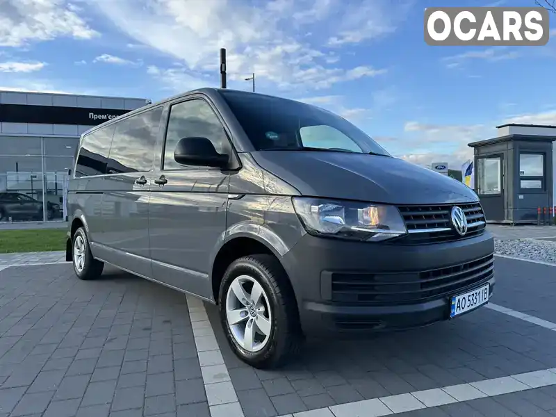 Мінівен Volkswagen Transporter 2019 2 л. Ручна / Механіка обл. Закарпатська, Мукачево - Фото 1/21