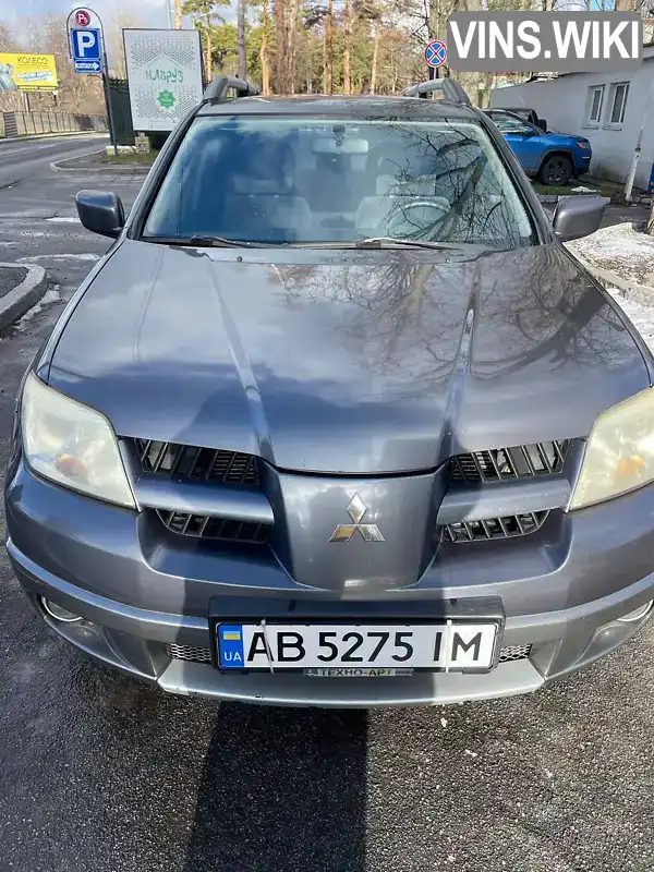 Позашляховик / Кросовер Mitsubishi Outlander 2006 2 л. Ручна / Механіка обл. Харківська, Харків - Фото 1/9