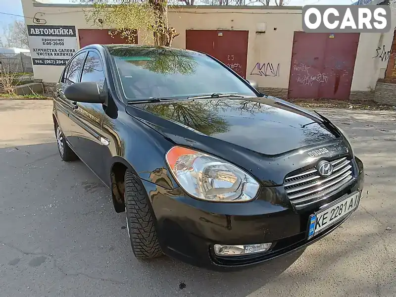 Седан Hyundai Accent 2008 null_content л. Ручна / Механіка обл. Дніпропетровська, Кривий Ріг - Фото 1/6