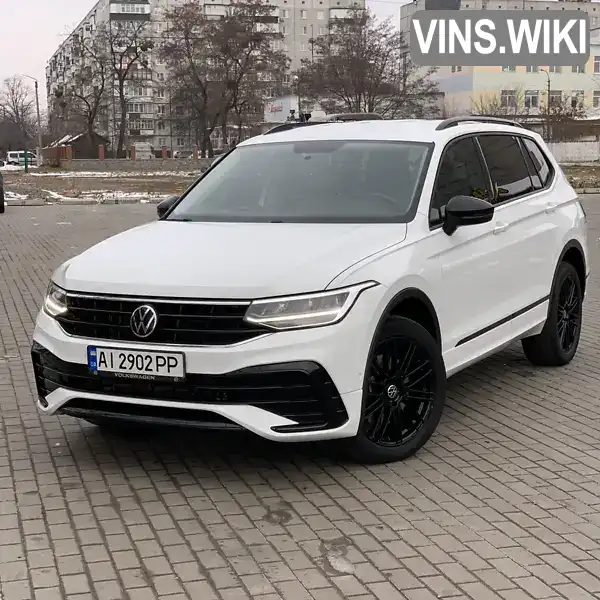 Позашляховик / Кросовер Volkswagen Tiguan 2021 2 л. Автомат обл. Київська, Біла Церква - Фото 1/19