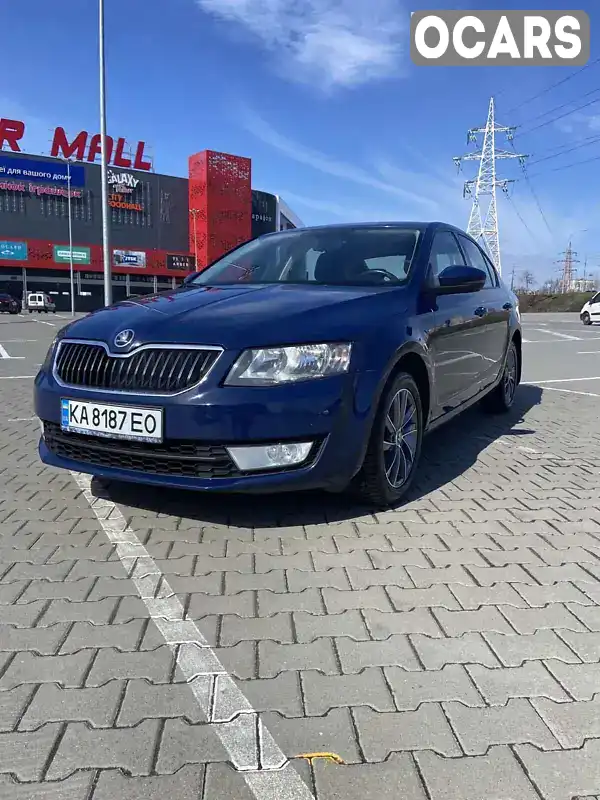 Ліфтбек Skoda Octavia 2016 1.4 л. Ручна / Механіка обл. Київська, Вишневе - Фото 1/21