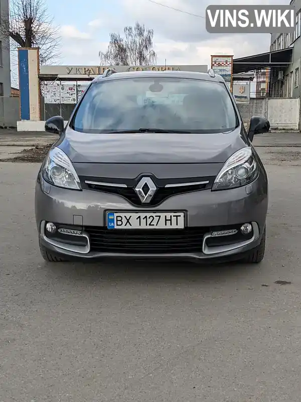 Мінівен Renault Grand Scenic 2015 1.5 л. Ручна / Механіка обл. Хмельницька, Полонне - Фото 1/21