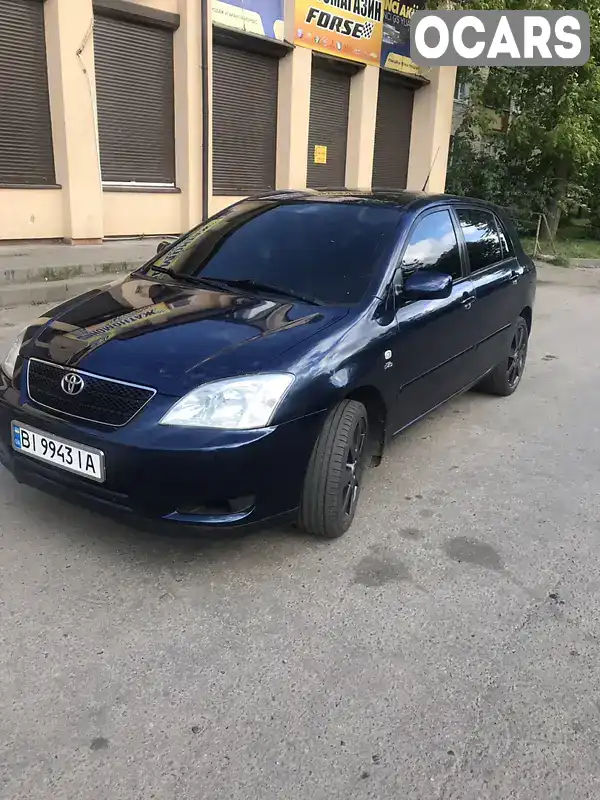 Хетчбек Toyota Corolla 2002 2 л. Ручна / Механіка обл. Полтавська, Полтава - Фото 1/21