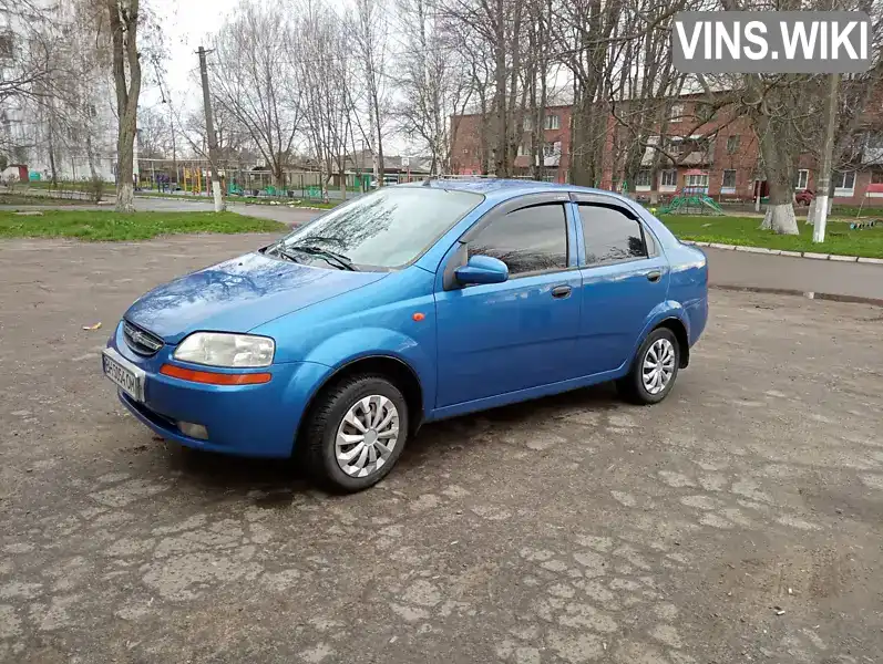 Седан Chevrolet Aveo 2004 1.5 л. Ручная / Механика обл. Одесская, Подольск (Котовск) - Фото 1/5