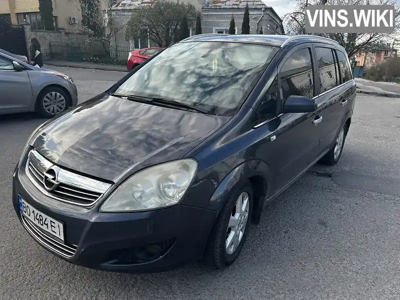 Минивэн Opel Zafira 2008 1.69 л. Ручная / Механика обл. Тернопольская, Тернополь - Фото 1/19